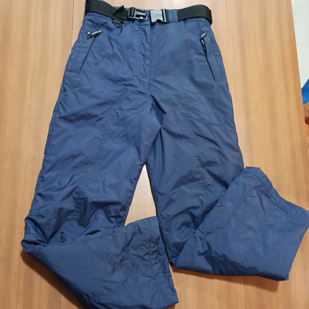 Mobius Snow Pants All Terrain Size 16 Child Unisex Blue Pockets 936-60